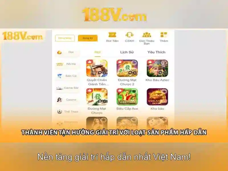 Khám phá 188V: một khái niệm công nghệ mới