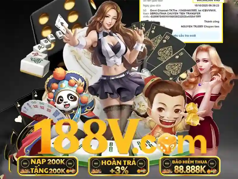 Game bài 188v – Trải nghiệm đỉnh cao và sự tin cậy